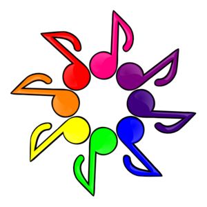Musical music notes clip art and image