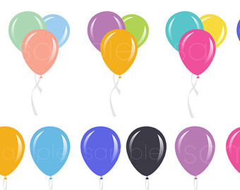 Off sale birthday clipart balloon clipart balloons