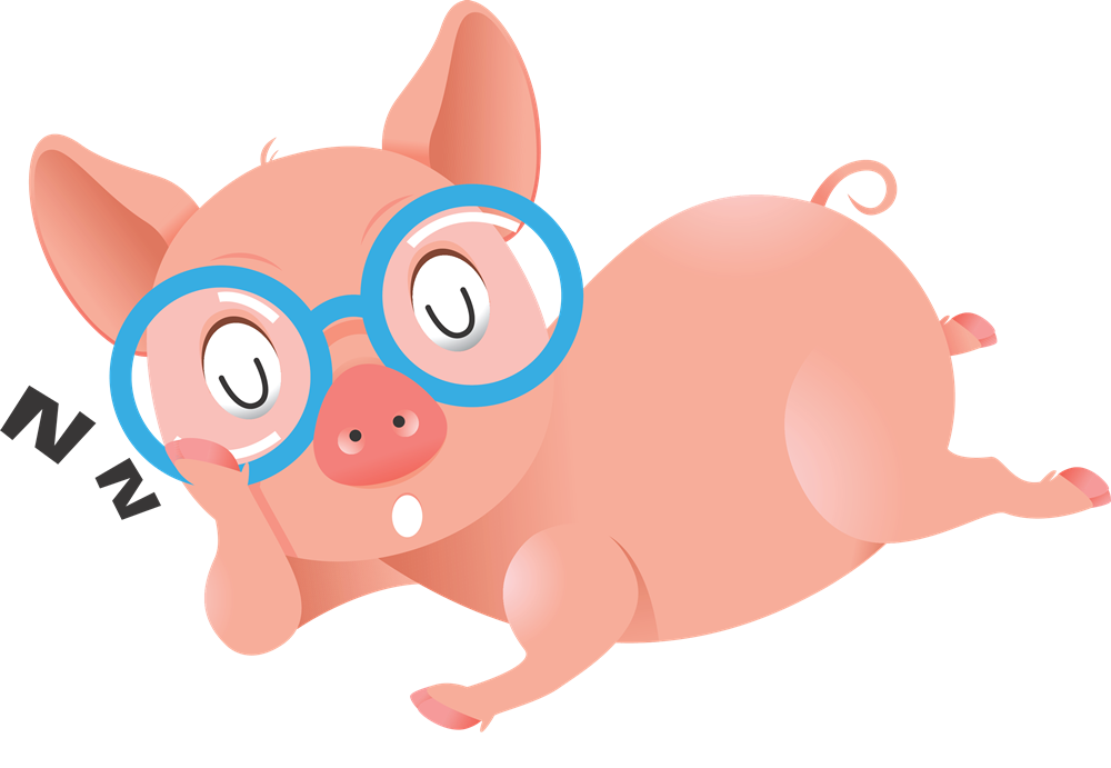 Pig animated clipart