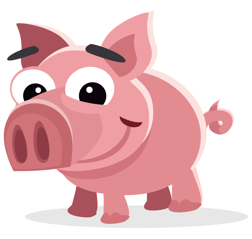Pig free to use clipart