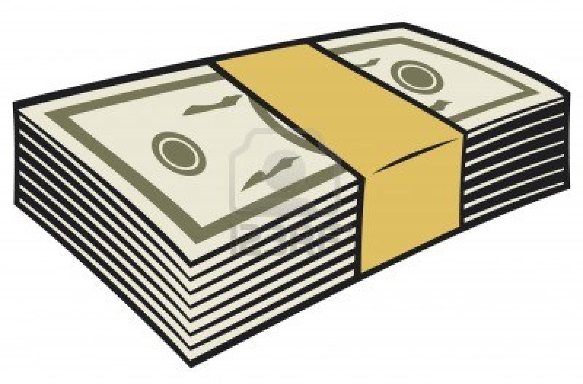 Pile of money clipart free images 2