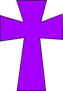 Purple cross clipart free images