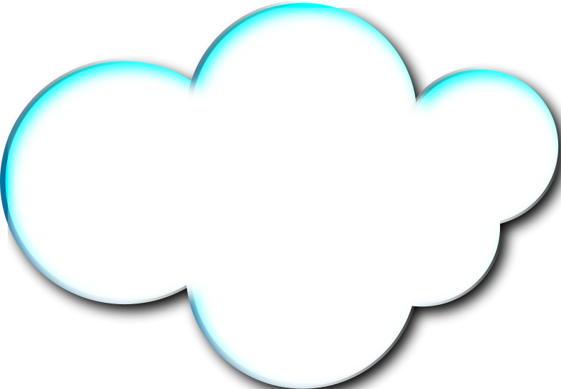 White cloud clipart free images 2 2