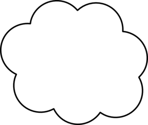 White cloud clipart free images