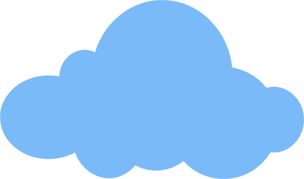 White cloud clipart no background free