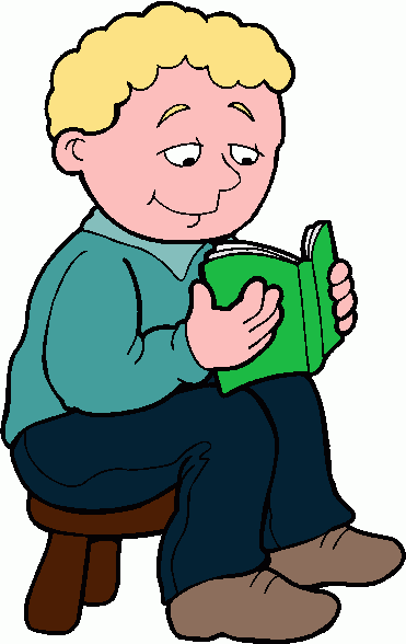 Boy reading clipart schliferaward 4