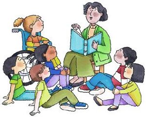 Children reading books clipart free clipart images