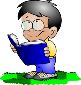 Children reading the bible clipart free