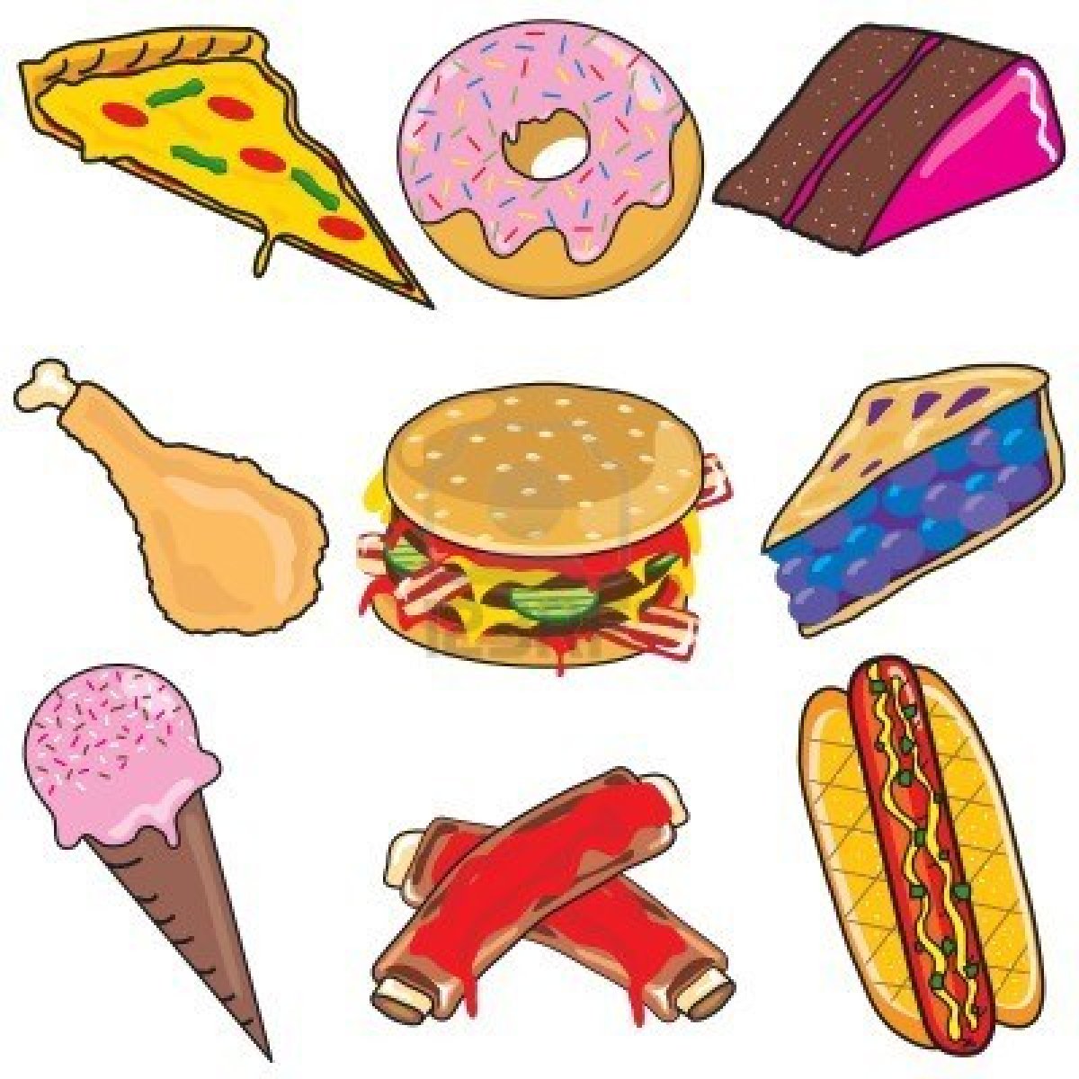 Free food clip art images clipart 2 3 – Clipartix