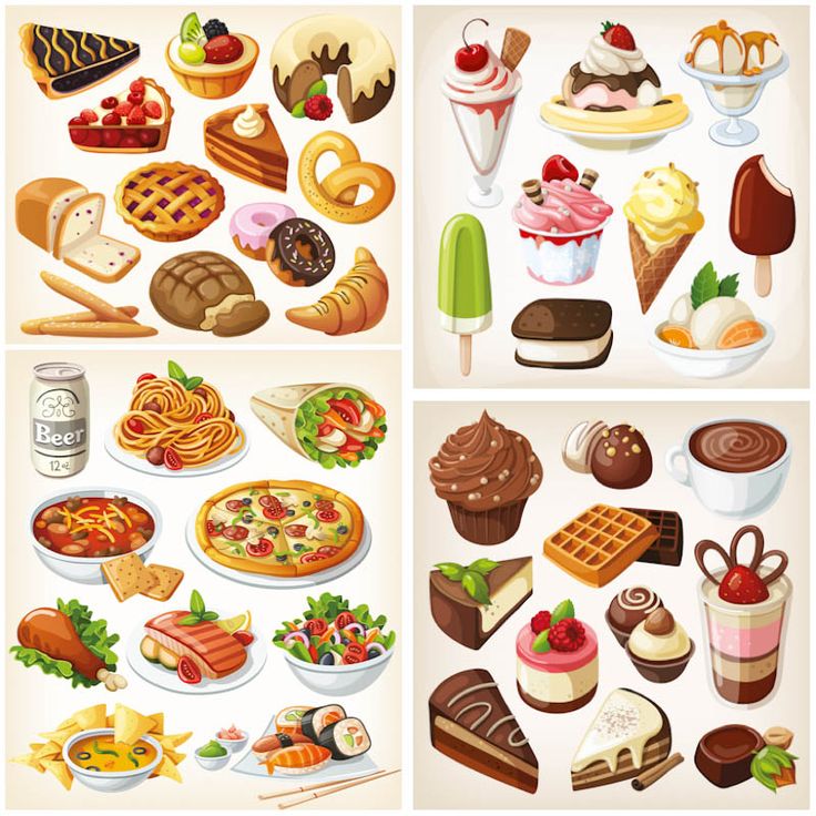 Free food food clipart ideas on stickers