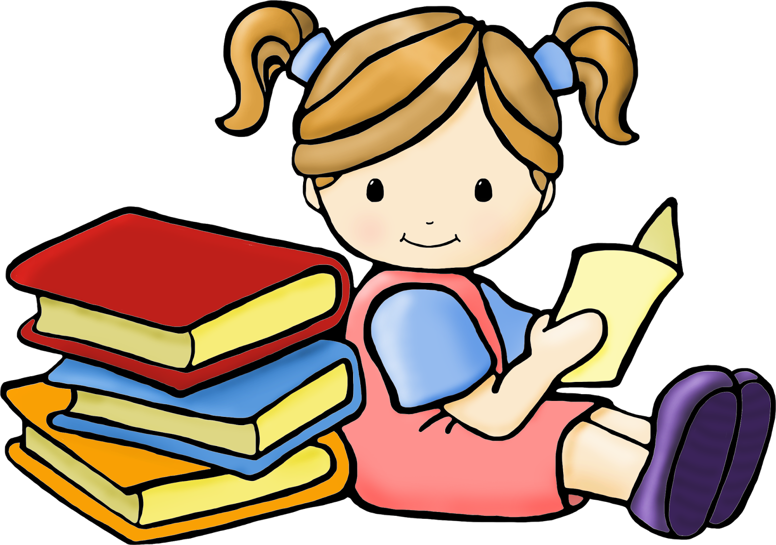 Reading clipart free images