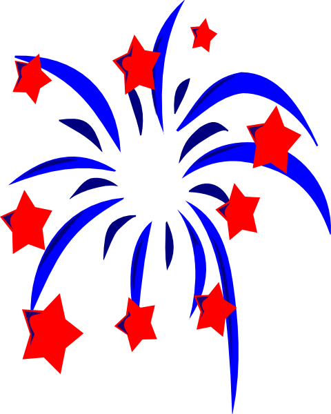 Fourth of july 4th of july fireworks clipart free images 2