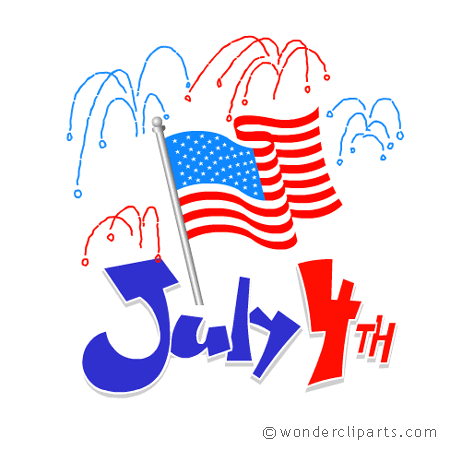 Fourth of july clip art for facebook free