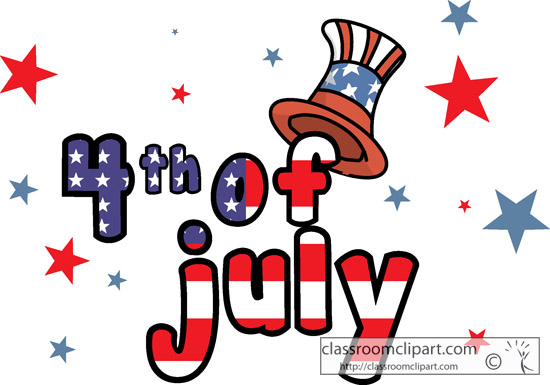 Fourth of july fourth july 4th of clip art image 10