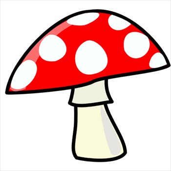 Free mushrooms clipart graphics images and photos