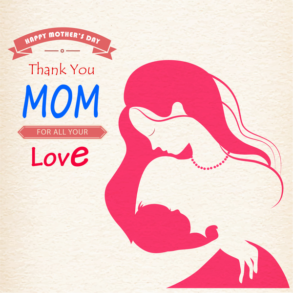 Happy mothers day clip art free vector download free