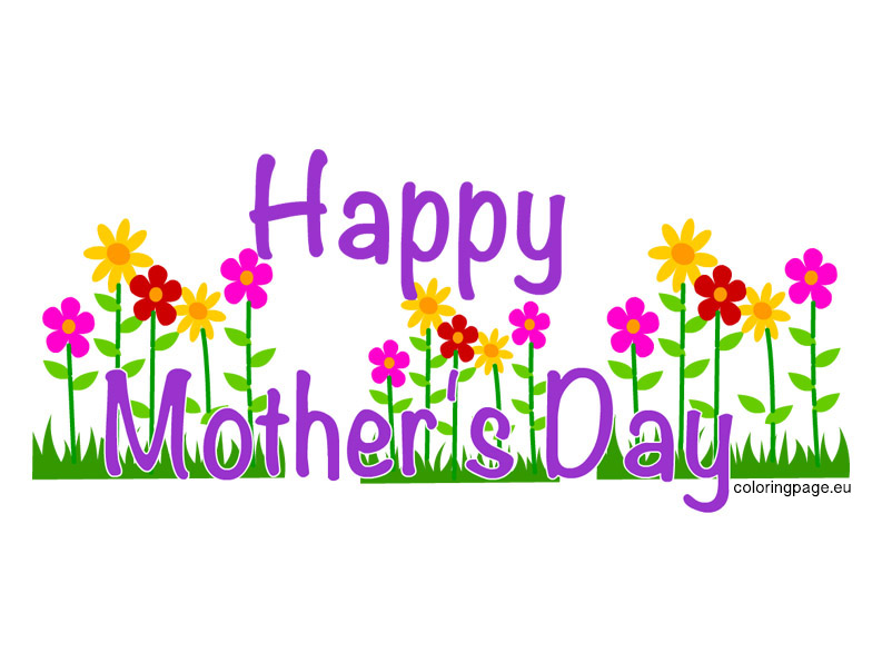 Mothers day mother clipart