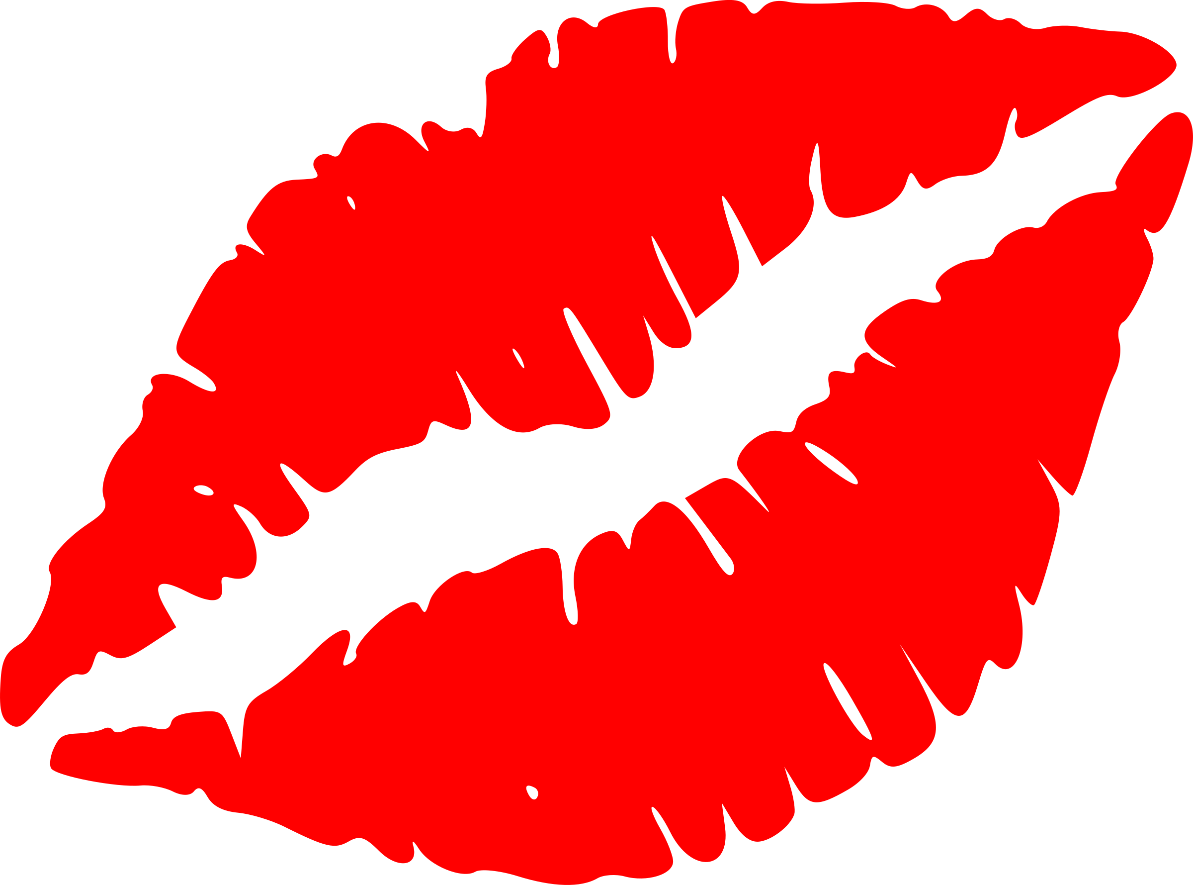 Mouth clipart red lips