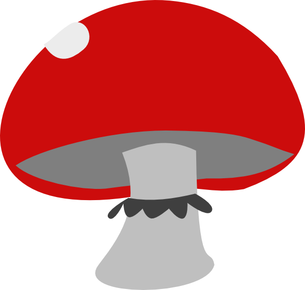 Mushroom free to use clip art 4