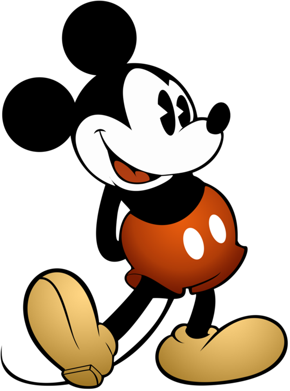 Classic mickey mouse clipart