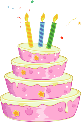 Clip art birthday cake clipart image 5