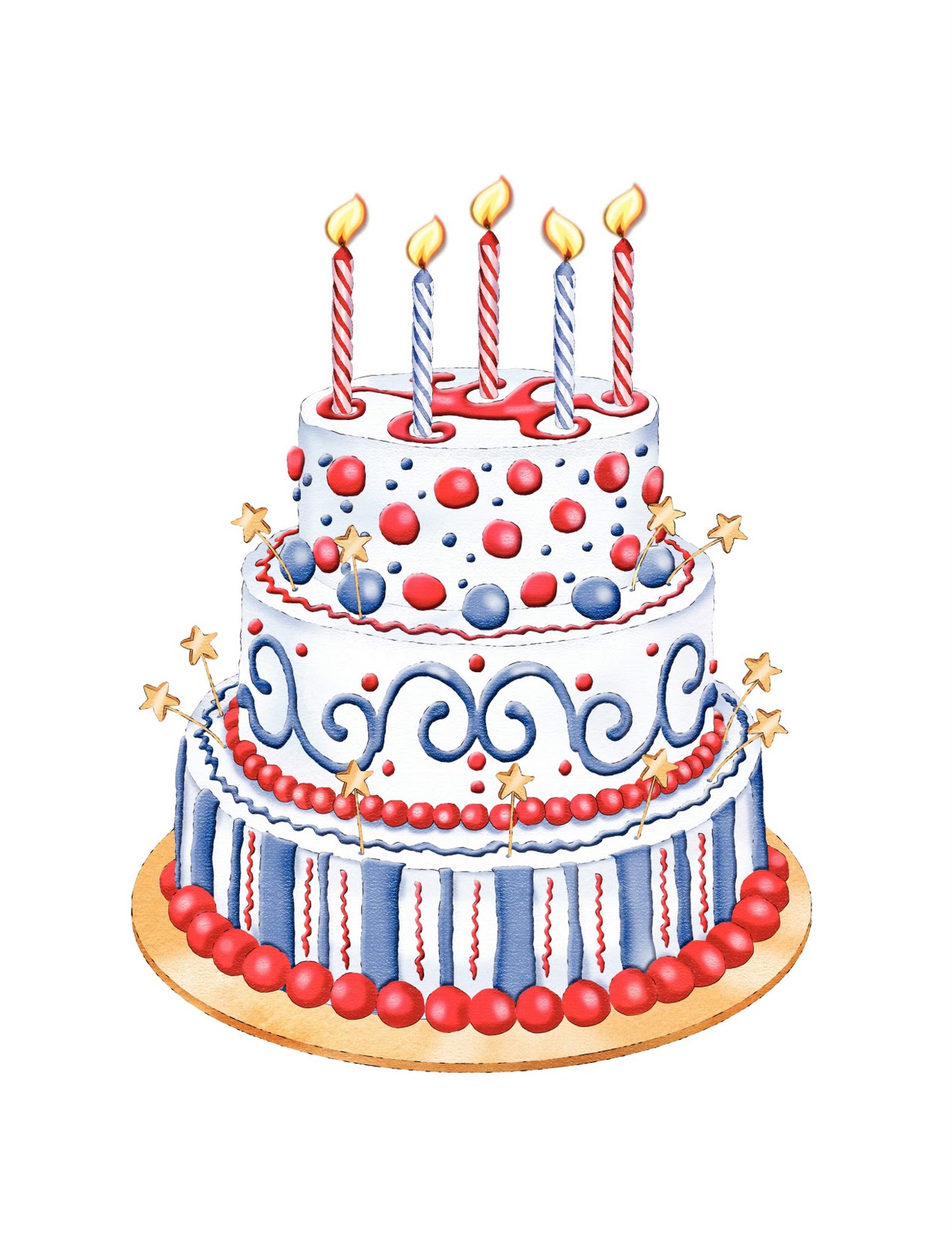 Birthday Cake by vectorsme | Birthday cake clip art, Cake clipart, Cartoon  cake