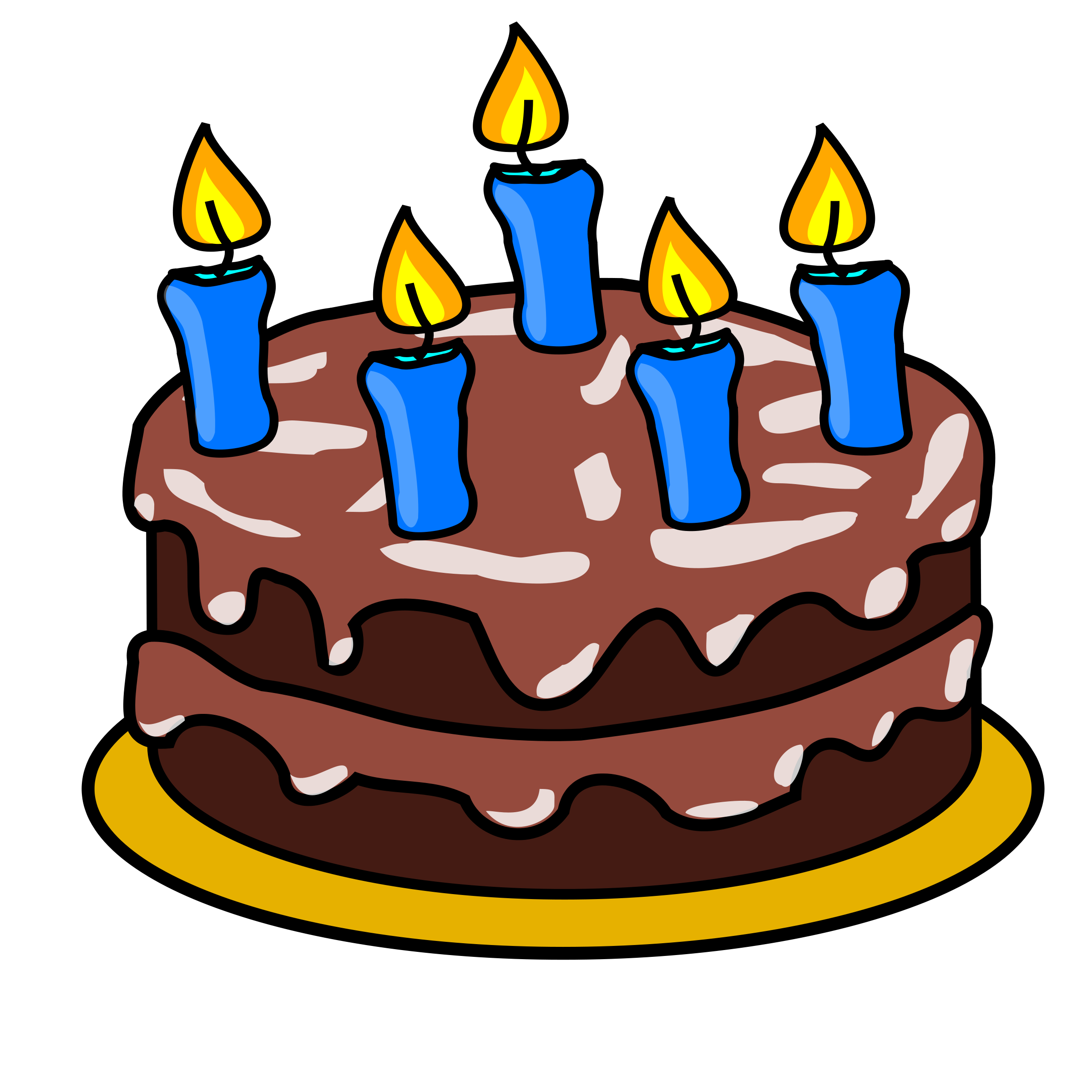 Free birthday cake clip art clipart images