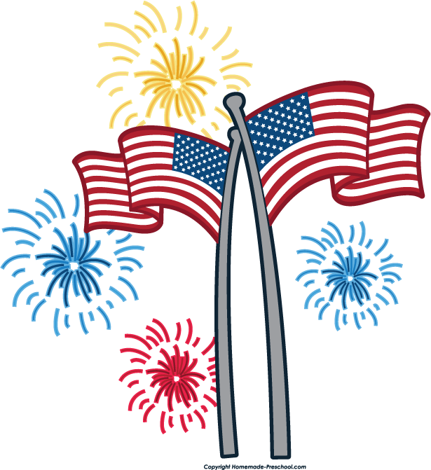 Free fireworks clipart 2