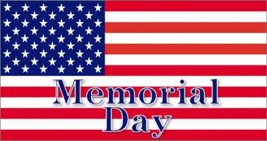 Free memorial day clipart animations