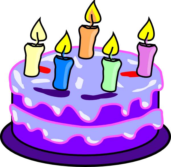 Image of birthday cake clipart clip art