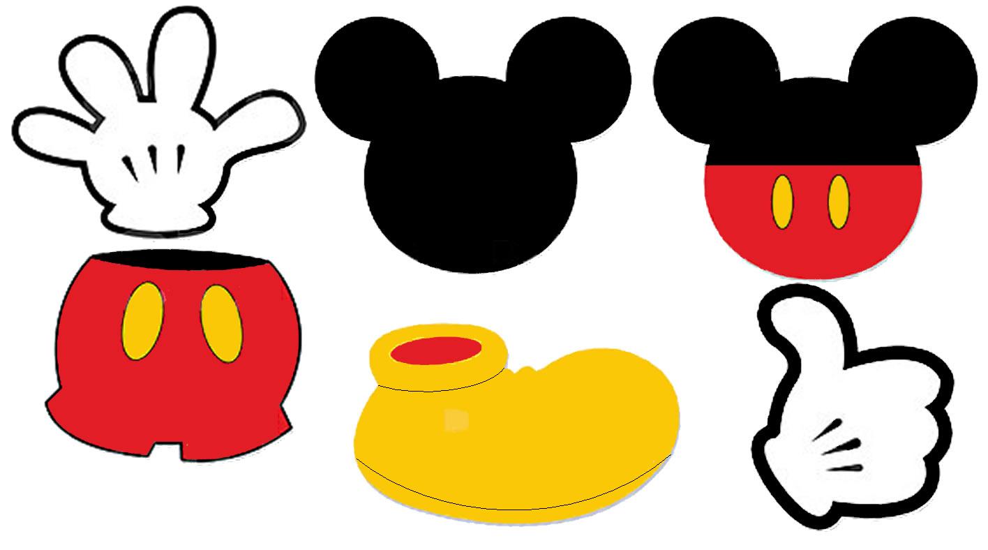 Mickey mouse face clip art free clipart images 4