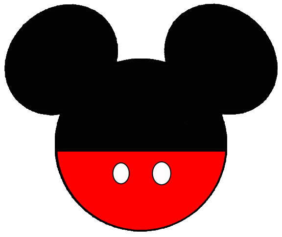 Mickey mouse face clip art free clipart images