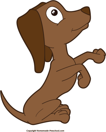 Puppy top dog clip art free clipart image