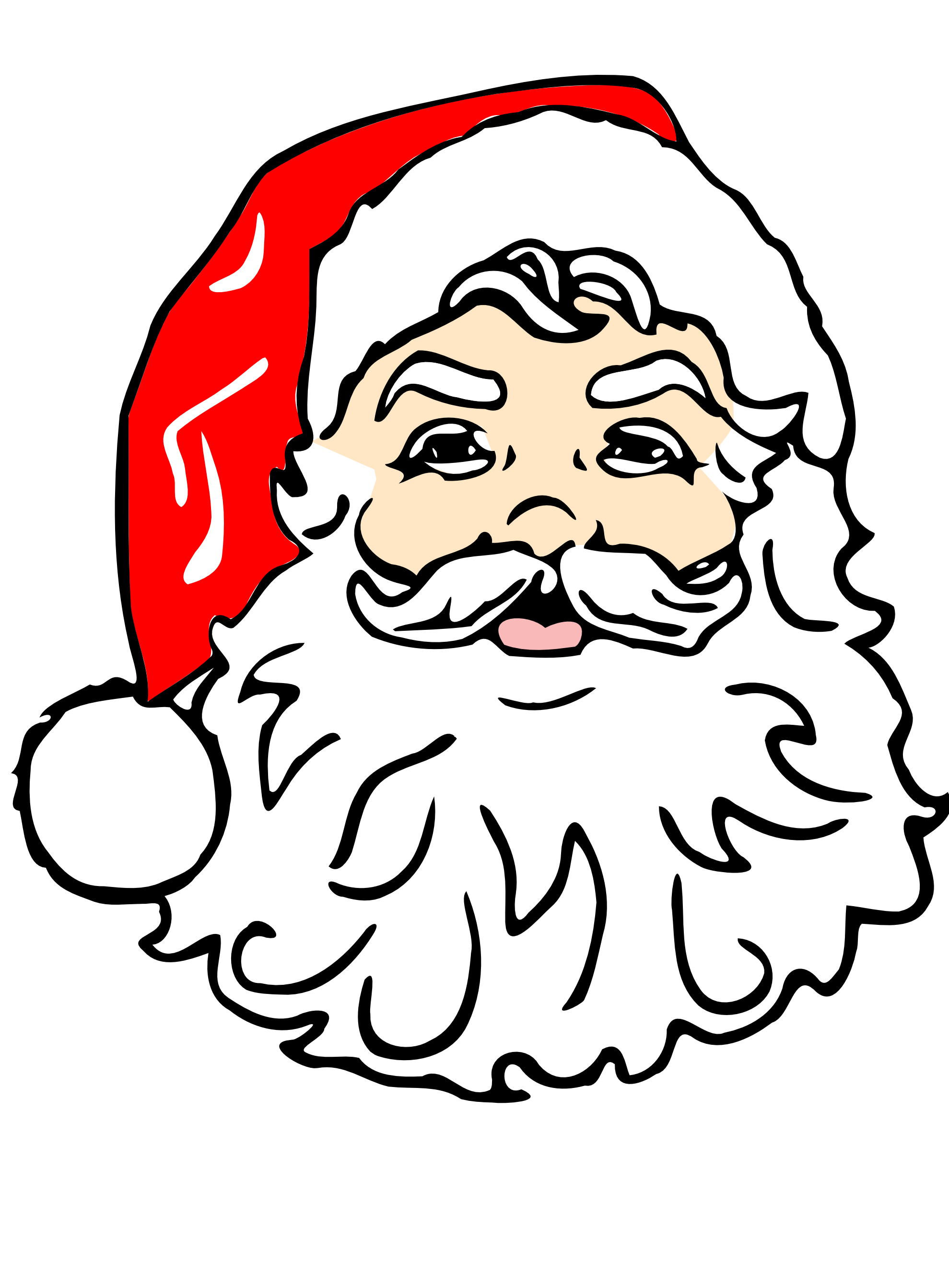 Santa clip art free clipart images 2