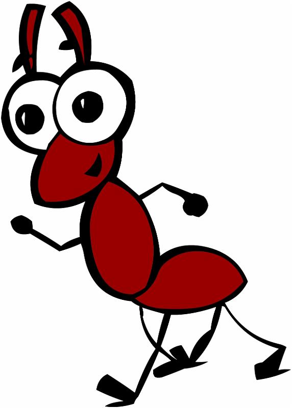 A brave ant clip art library