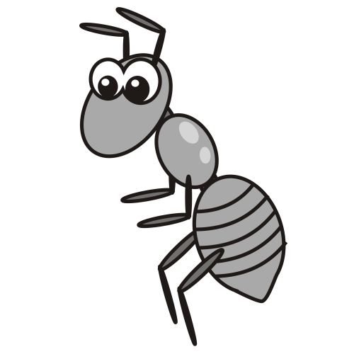 Ant black and white ant clipart free images 2