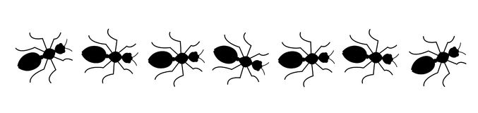 Ant black and white ants clipart biezumd wikiclipart