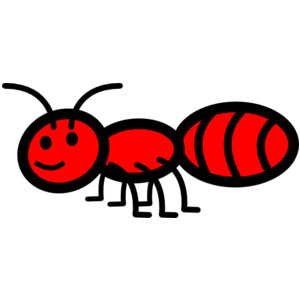 Ant black and white clipart for kids ants collection ant picnic