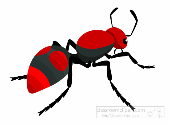 Ant clipart three pencil and in color ant