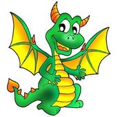 Dragon imprimibles de colores clipart - Clipartix