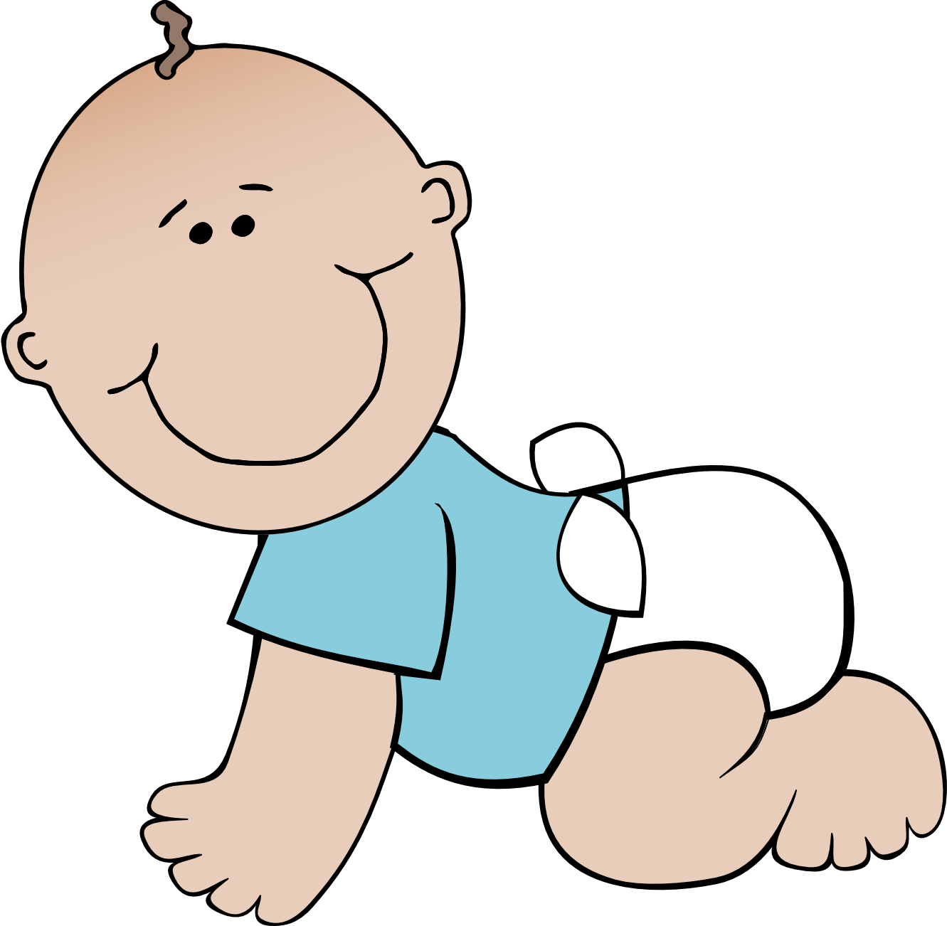 Free baby clip art border free clipart images