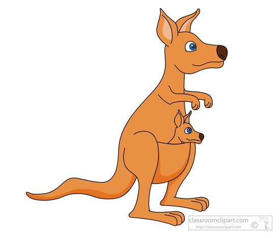 Free kangaroo clipart clip art pictures graphics illustrations