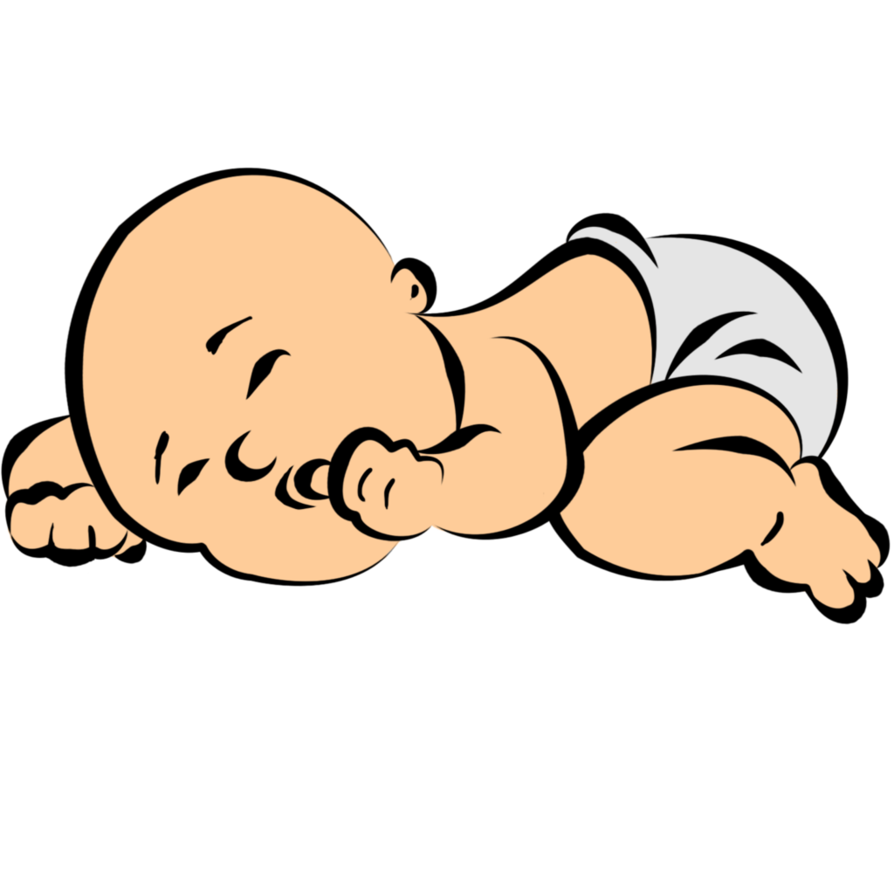 Free sleeping baby clipart image clip art