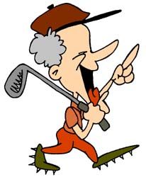 Funny golf clip art free pictures vector clipart