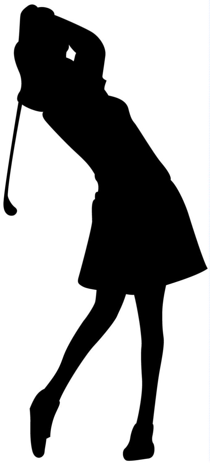 Girl golf clip art free clipart images 3