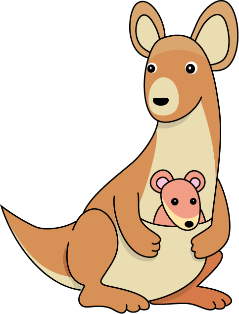 Kangaroo clipart 4