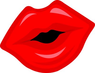 Lips clip art free kiss clipart images 3