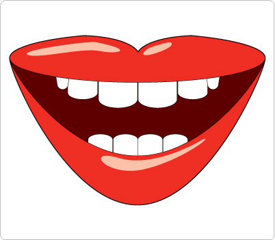Smile lips clipart free images 5