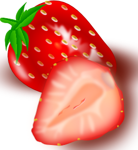 Strawberry clip art free vector 4vector 2