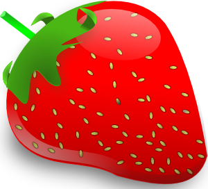 Strawberry clip art free vector 4vector